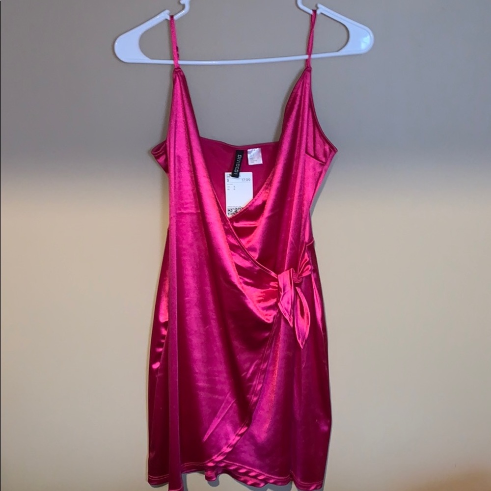 Hot Pink Mini Dress